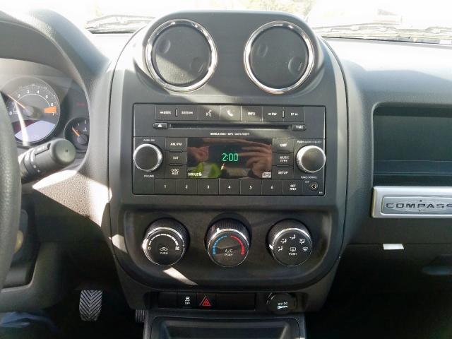 1C4NJDBB6HD113173 - 2017 JEEP COMPASS SP თეთრი ფოტო 9