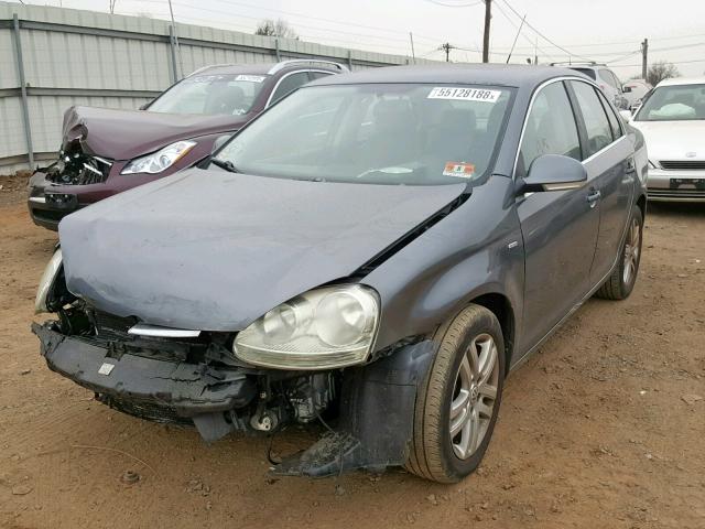 3VWEF71K27M065353 - 2007 VOLKSWAGEN JETTA WOLF GRAY photo 2