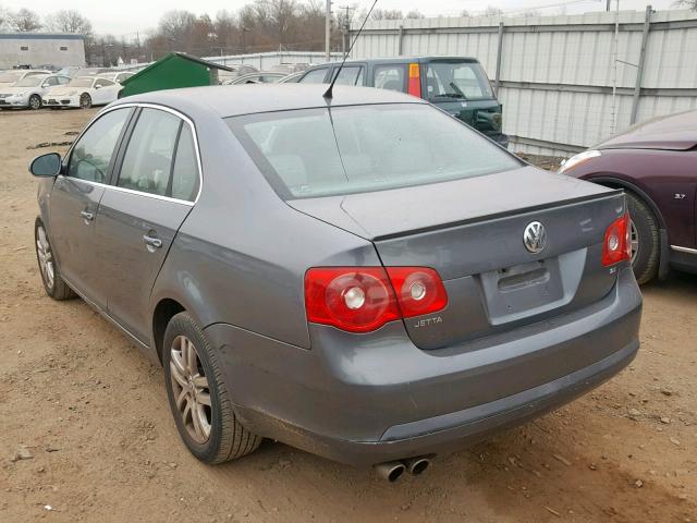 3VWEF71K27M065353 - 2007 VOLKSWAGEN JETTA WOLF GRAY photo 3