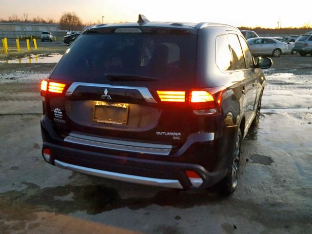 JA4AD3A33JJ001054 - 2018 MITSUBISHI OUTLANDER BLACK photo 4