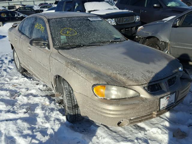 1G2NF52T31M641828 - 2001 PONTIAC GRAND AM S TAN photo 1