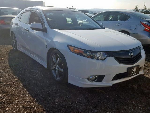 JH4CU2F80DC004921 - 2013 ACURA TSX SE WHITE photo 1