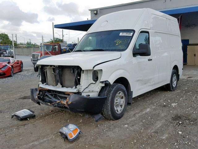 1N6BF0LY1HN802531 - 2017 NISSAN NV 2500 S WHITE photo 2