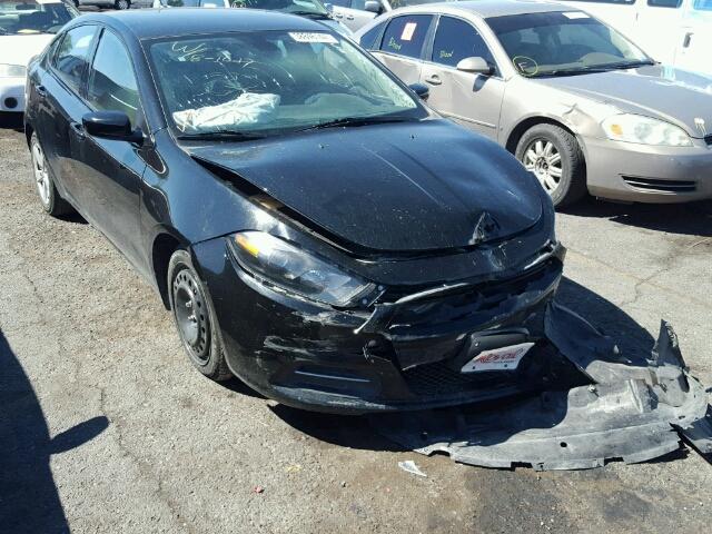 1C3CDFBB7FD222155 - 2015 DODGE DART SXT BLACK photo 1