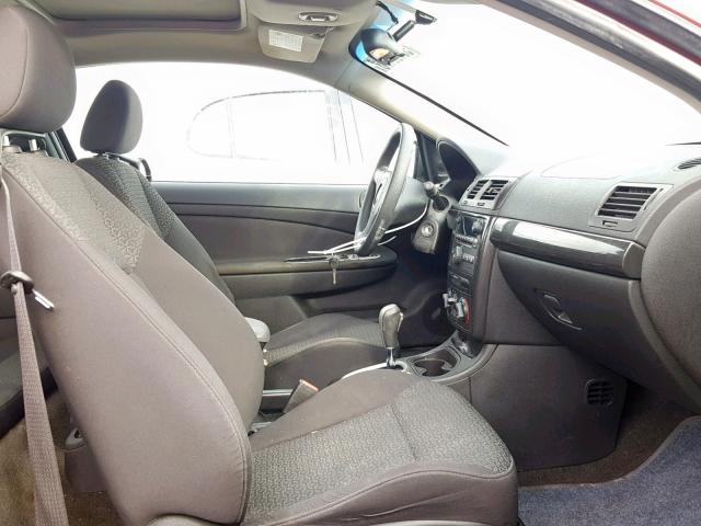 1G2AL15F077129067 - 2007 PONTIAC G5 MAROON photo 5