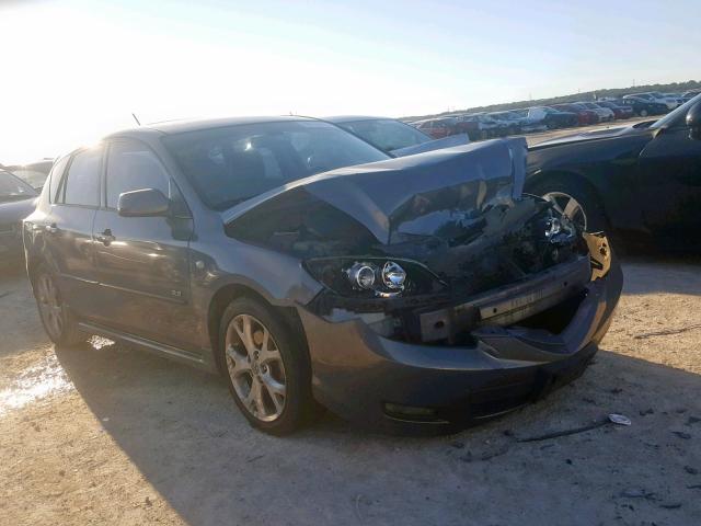 JM1BK343181145384 - 2008 MAZDA 3 HATCHBAC GRAY photo 1