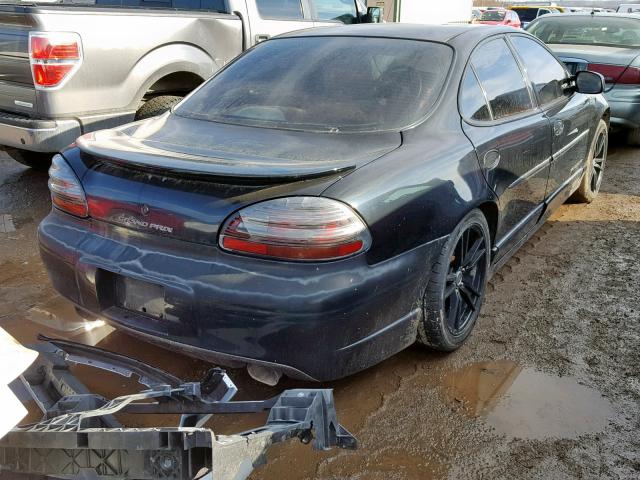 1G2WP52K8YF180441 - 2000 PONTIAC GRAND PRIX BLACK photo 4
