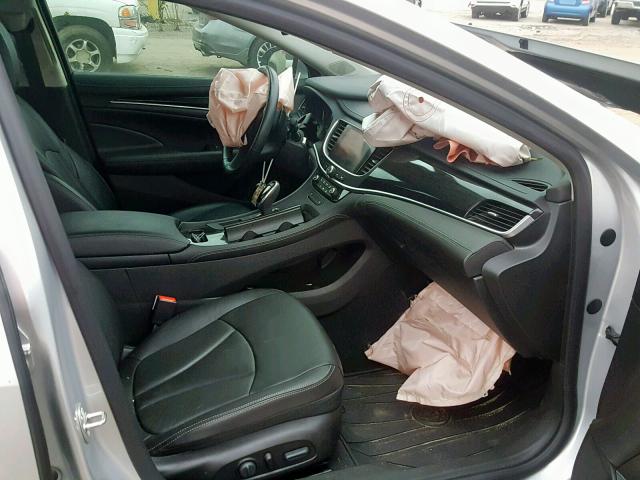 1G4ZP5SS4HU133312 - 2017 BUICK LACROSSE E SILVER photo 5
