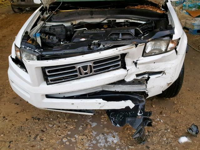 2HJYK16558H521174 - 2008 HONDA RIDGELINE WHITE photo 7