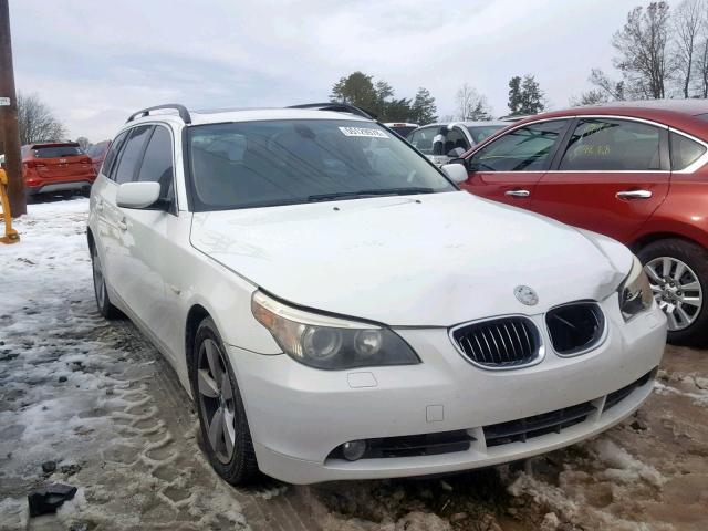 WBANN73536CN03484 - 2006 BMW 530 XIT WHITE photo 1