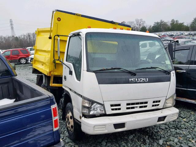 JALC4B16377003667 - 2007 ISUZU NPR WHITE photo 1