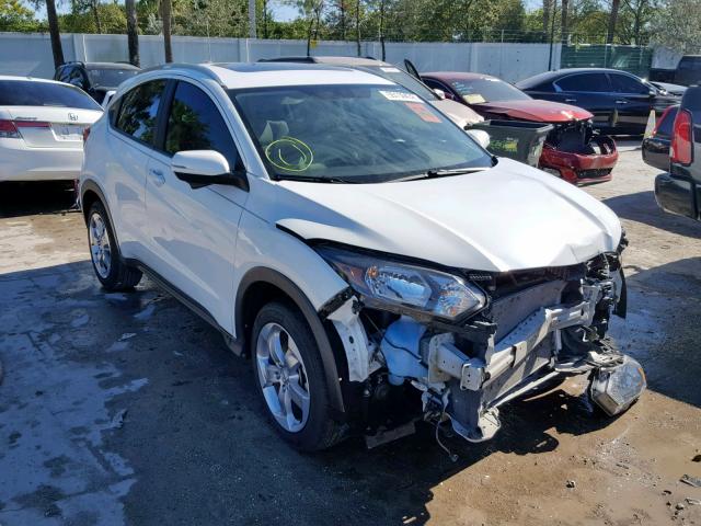 3CZRU5H77HM703169 - 2017 HONDA HR-V EXL WHITE photo 1