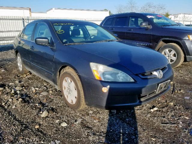 1HGCM56374A080107 - 2004 HONDA ACCORD LX GRAY photo 1