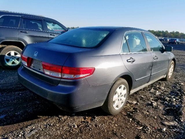 1HGCM56374A080107 - 2004 HONDA ACCORD LX GRAY photo 4