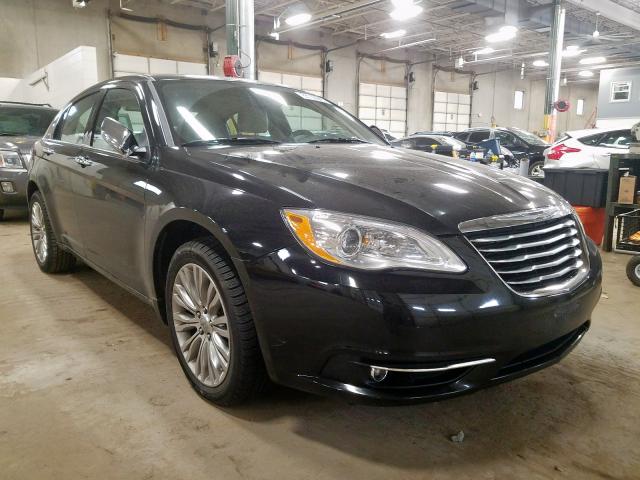 1C3CCBCB9CN277528 - 2012 CHRYSLER 200 LIMITE BLACK photo 1