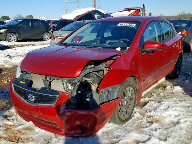 3N1AB6AP6AL701601 - 2010 NISSAN SENTRA 2.0 RED photo 2