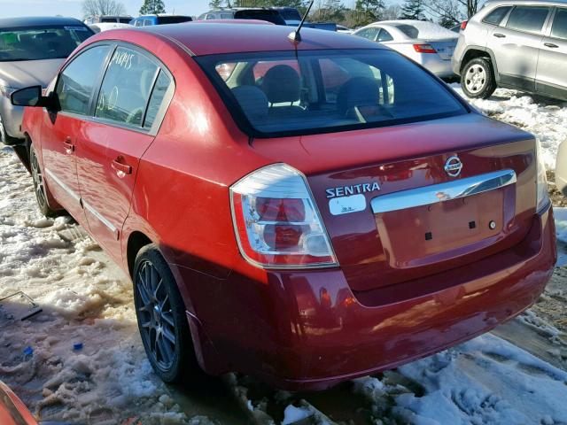 3N1AB6AP6AL701601 - 2010 NISSAN SENTRA 2.0 RED photo 3