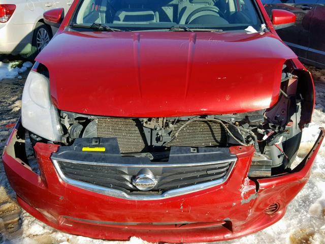 3N1AB6AP6AL701601 - 2010 NISSAN SENTRA 2.0 RED photo 9