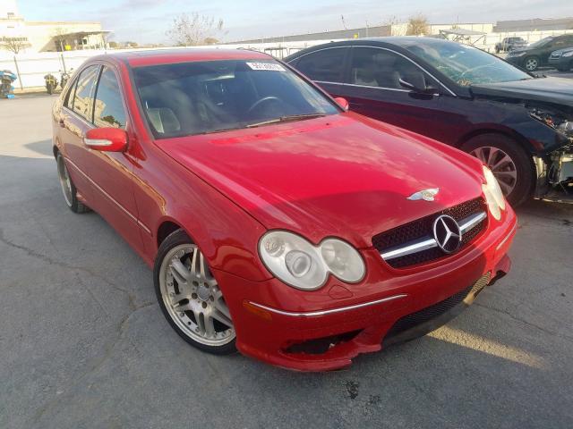 WDBRF76J35F664147 - 2005 MERCEDES-BENZ C 55 AMG RED photo 1