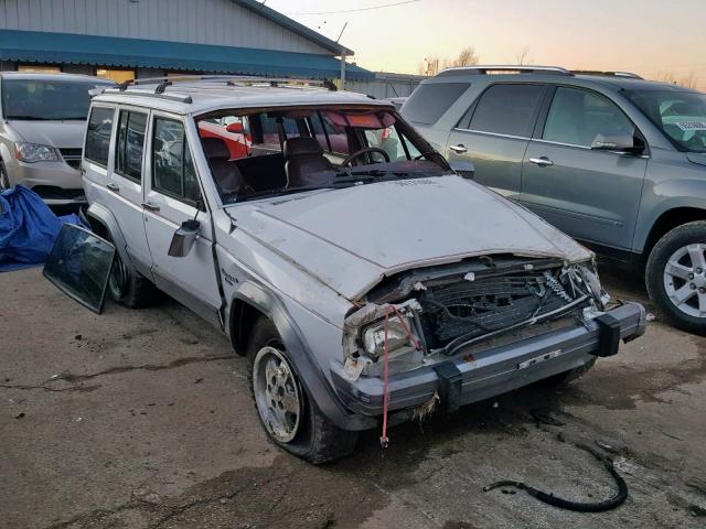 1J4FJ58SXNL122262 - 1992 JEEP CHEROKEE L WHITE photo 1