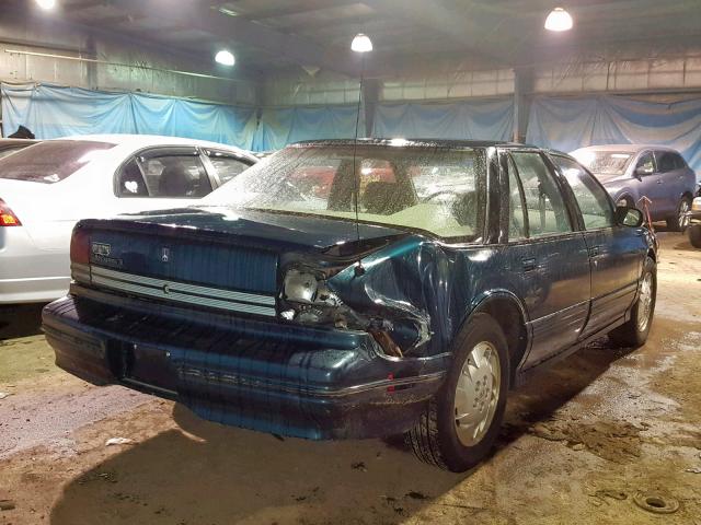 1G3WH52M7VF328407 - 1997 OLDSMOBILE CUTLASS SU GREEN photo 4