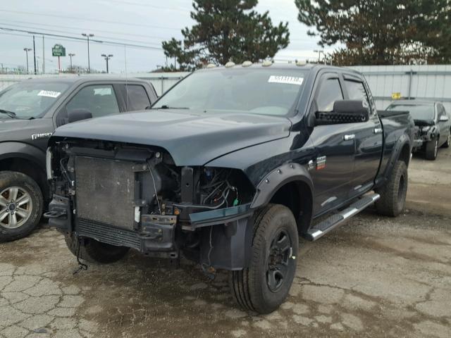 3D7UT2CL2BG586408 - 2011 DODGE RAM 2500 GREEN photo 2