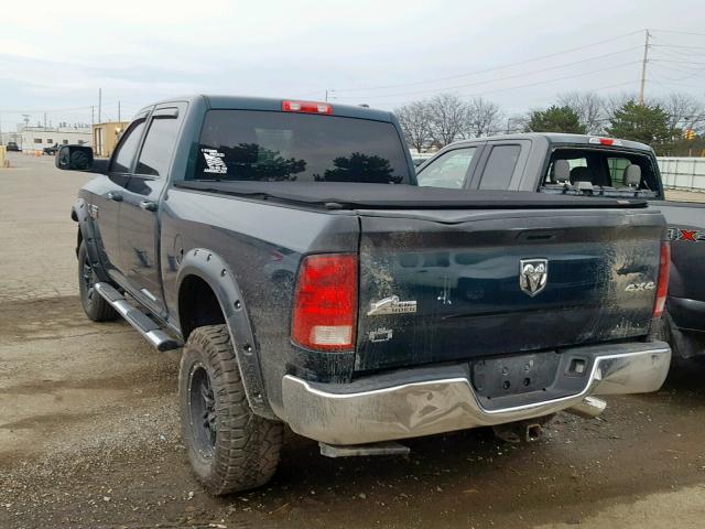 3D7UT2CL2BG586408 - 2011 DODGE RAM 2500 GREEN photo 3