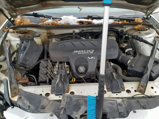 2G2WP522541203241 - 2004 PONTIAC GRAND PRIX SILVER photo 7