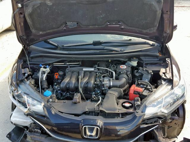 3HGGK5H85FM752137 - 2015 HONDA FIT EX PURPLE photo 7