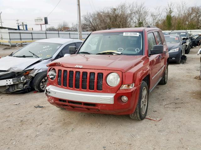 1J8FF48W38D541274 - 2008 JEEP PATRIOT LI RED photo 2