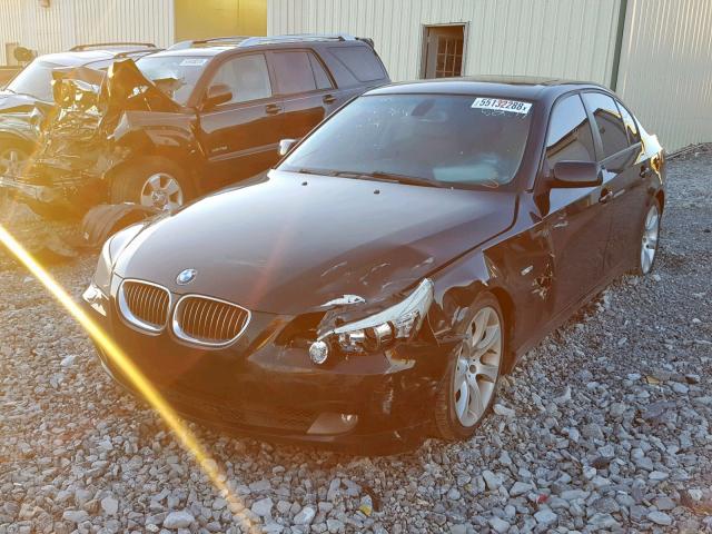 WBANW13599C160257 - 2009 BMW 535 I BLACK photo 2