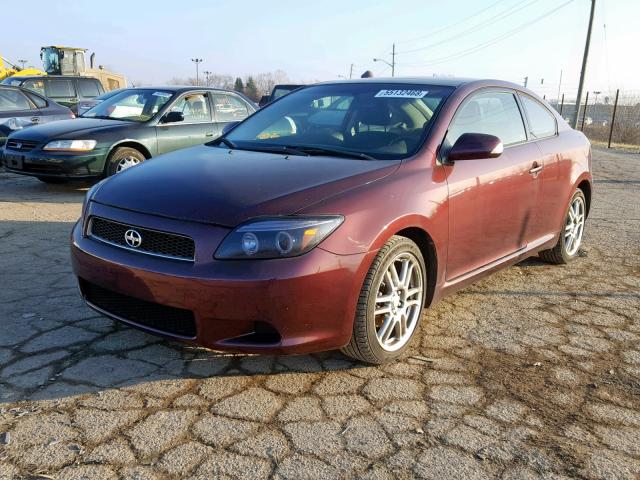 JTKDE167250026483 - 2005 TOYOTA SCION TC 栗色 照片 2