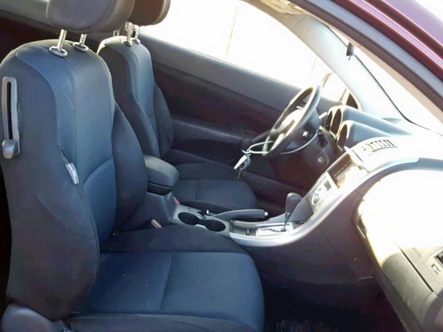 JTKDE167250026483 - 2005 TOYOTA SCION TC 栗色 照片 5