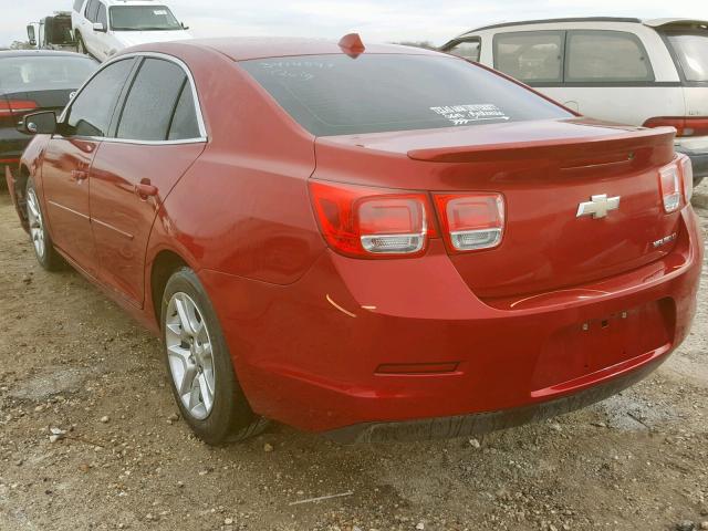 1G11C5SLXEF133345 - 2014 CHEVROLET MALIBU 1LT RED photo 3