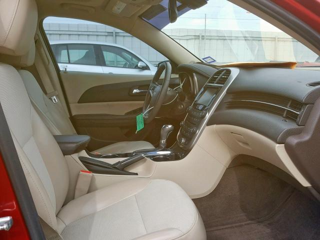 1G11C5SLXEF133345 - 2014 CHEVROLET MALIBU 1LT RED photo 5