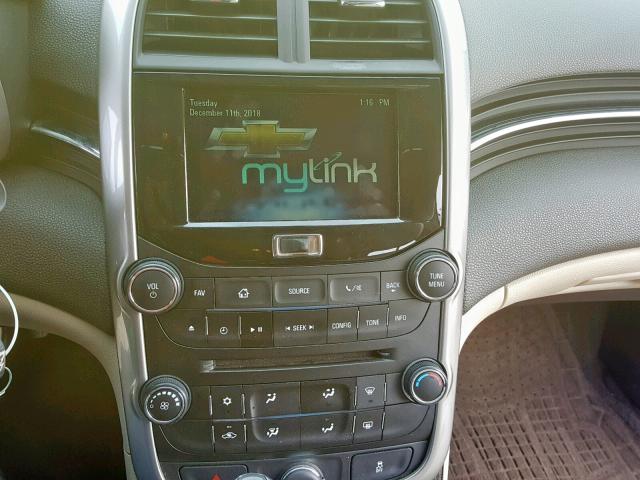 1G11C5SLXEF133345 - 2014 CHEVROLET MALIBU 1LT RED photo 9