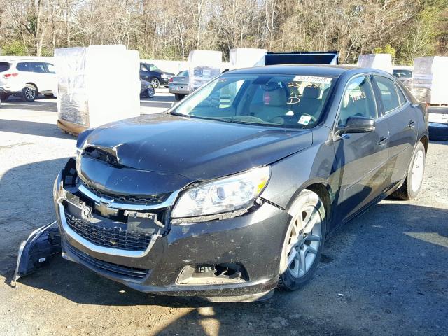 1G11C5SL4FF255586 - 2015 CHEVROLET MALIBU 1LT BLACK photo 2