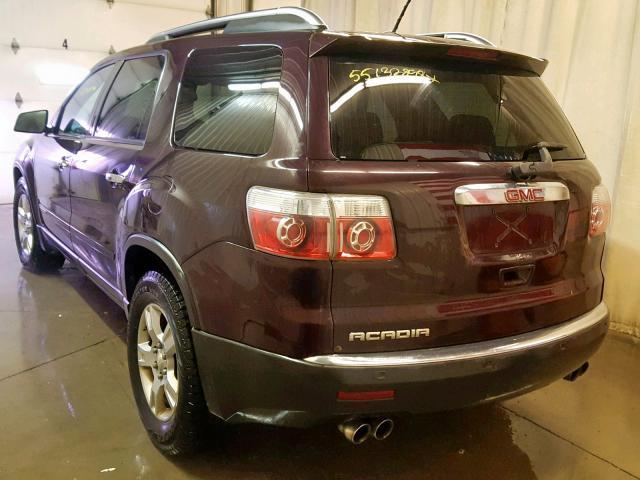 1GKER13738J165173 - 2008 GMC ACADIA SLE PURPLE photo 3