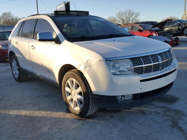 2LMDU68C67BJ39081 - 2007 LINCOLN MKX WHITE photo 1