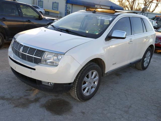 2LMDU68C67BJ39081 - 2007 LINCOLN MKX WHITE photo 2