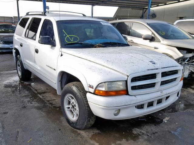 1B4HS28Z3XF510049 - 1999 DODGE DURANGO WHITE photo 1