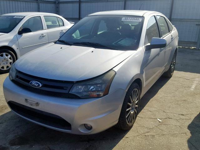 1FAHP3GN8BW113959 - 2011 FORD FOCUS SES GRAY photo 2