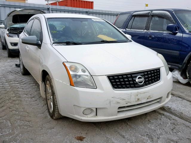 3N1AB61E99L690104 - 2009 NISSAN SENTRA 2.0 WHITE photo 1