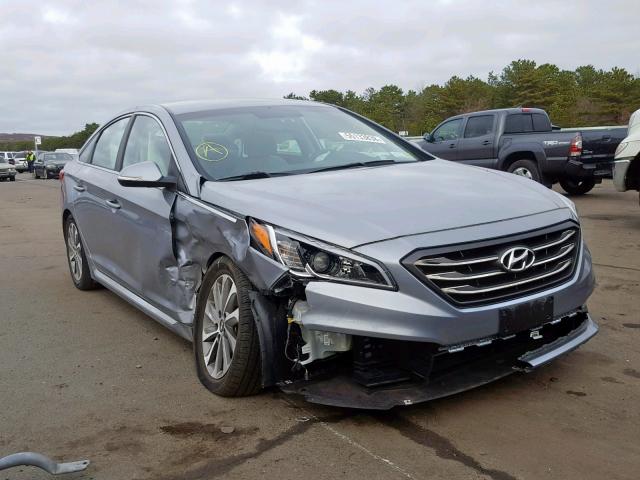 5NPE34AF7FH031653 - 2015 HYUNDAI SONATA SPO GRAY photo 1