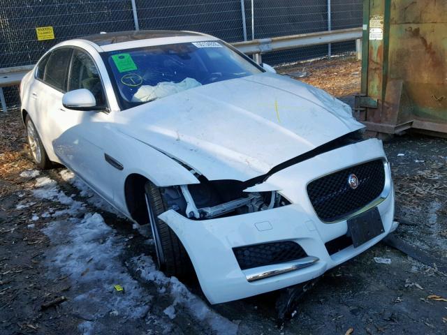 SAJBD4BV8HCY25809 - 2017 JAGUAR XF PREMIUM WHITE photo 1