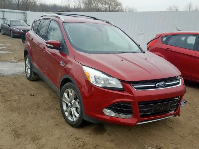 1FMCU0JX7EUA51360 - 2014 FORD ESCAPE TIT RED photo 1