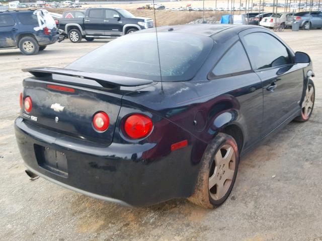 1G1AM15B267736987 - 2006 CHEVROLET COBALT SS BLACK photo 4