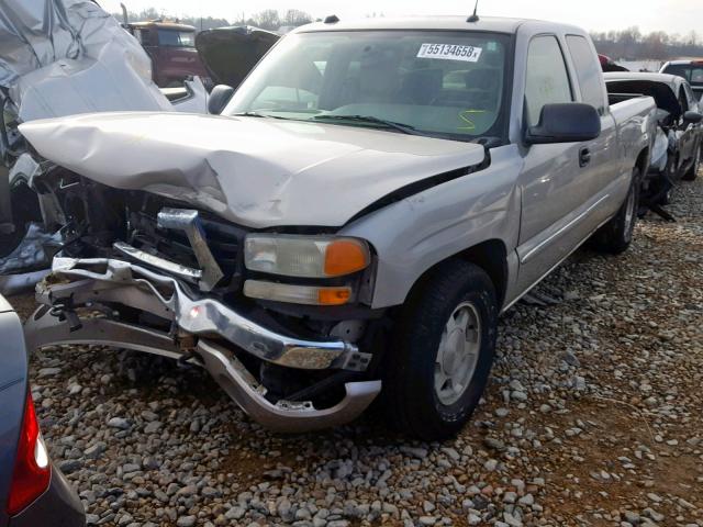 2GTEC19T641377250 - 2004 GMC NEW SIERRA BEIGE photo 2