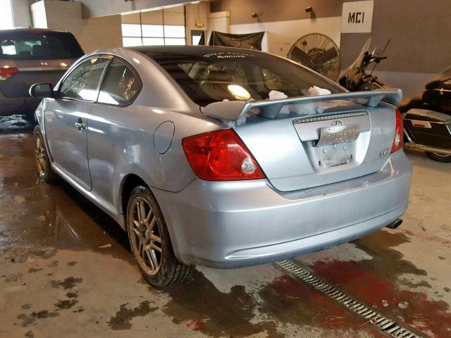 JTKDE167660131660 - 2006 TOYOTA SCION TC 蓝色 照片 3