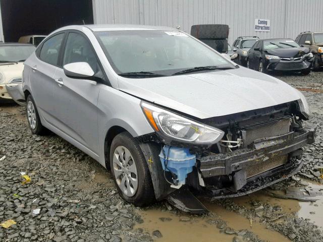 KMHCT4AE5GU982175 - 2016 HYUNDAI ACCENT SE SILVER photo 1